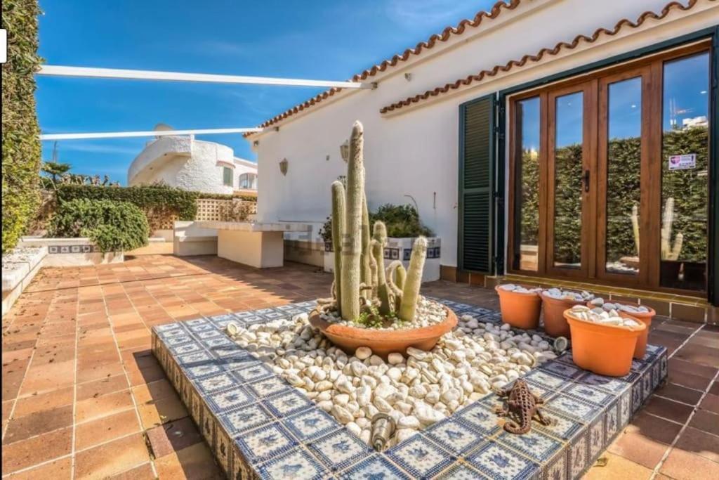 La Calma Espectacular Villa Con Jardin Y Piscina En Menorca S'Algar Esterno foto